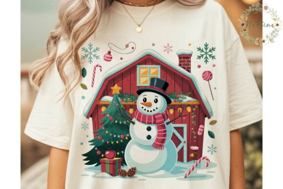 Cozy Christmas Snowman PNG Clipart Review
