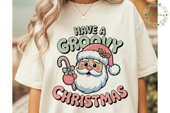 Retro Santa PNG: Festive Illustrations for Crafts