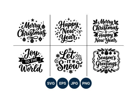 Review: Christmas and New Year Calligraphic Illustrations
