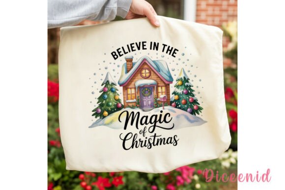 Reviewing Christmas Magic House Illustrations for Sellers