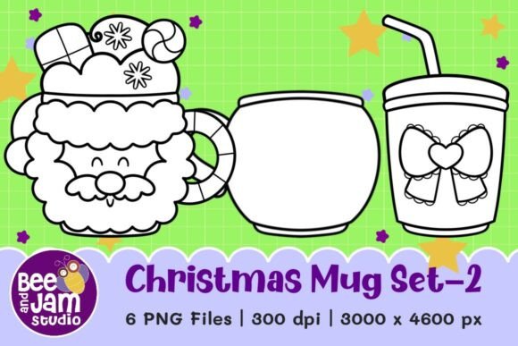 Reviewing Christmas Mug Clipart Set-2 for Embroidery