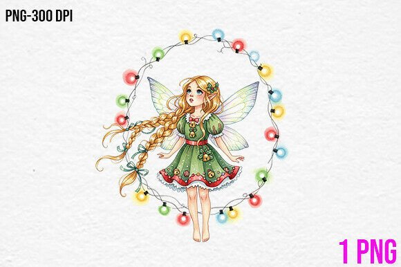 Reviewing the Christmas Fairy Light Wreath PNG for Stitching