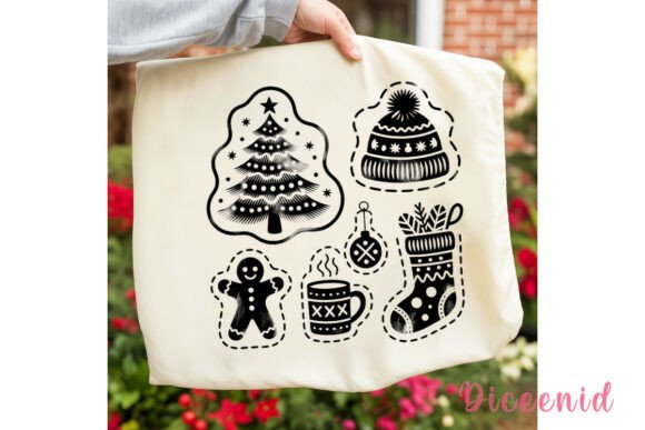 Rustic Christmas Doodles PNG Clipart: A Designer’s Review