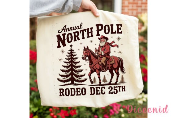 Rustic Santa Rodeo Christmas PNG Clipart Review