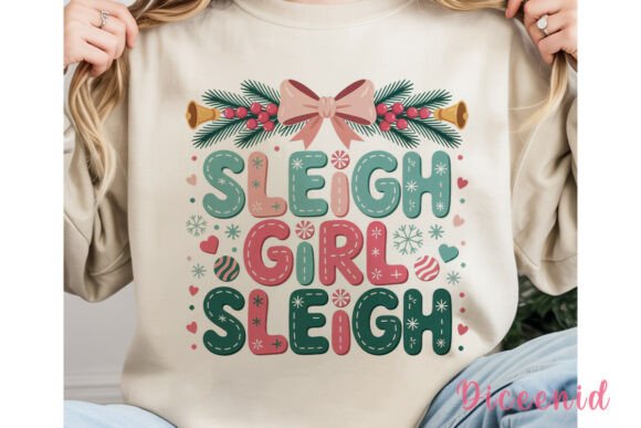 Sleigh Girl Sleigh Christmas PNG Clipart: A Crafter’s Review of Festive Illustrations